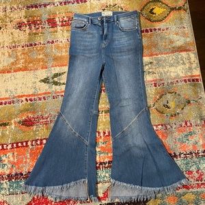 Free People flare jeans